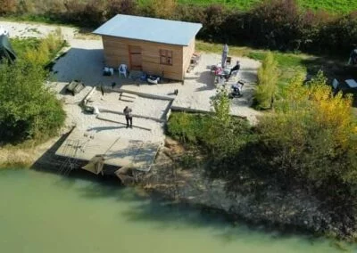 Koî Lake étang de pêche de 2ha à Rumilly-lès-Vaudes