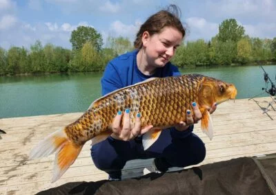 Koî Lake étang de pêche de 2ha à Rumilly-lès-Vaudes