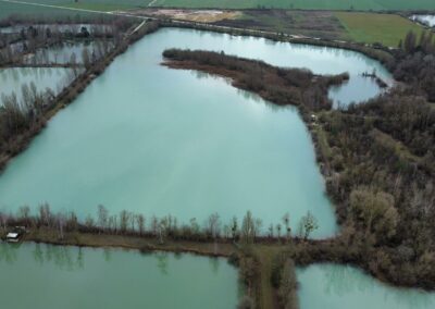 Le Domaine, étang de pêche de 12ha à Rumilly-lès-Vaudes, Aube (10)