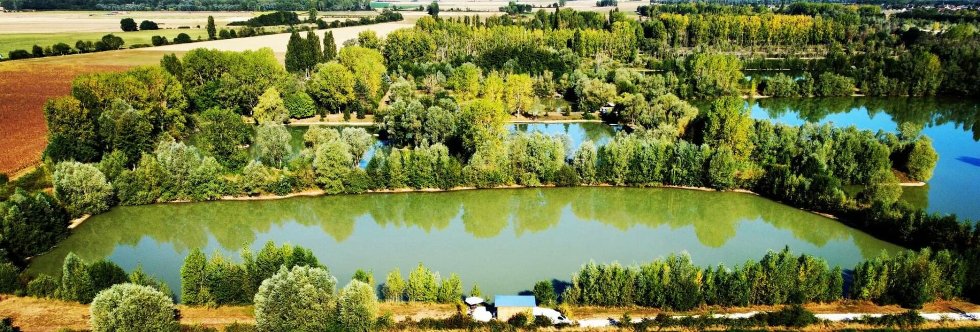 Koî Lake étang de pêche de 2ha à Rumilly-lès-Vaudes