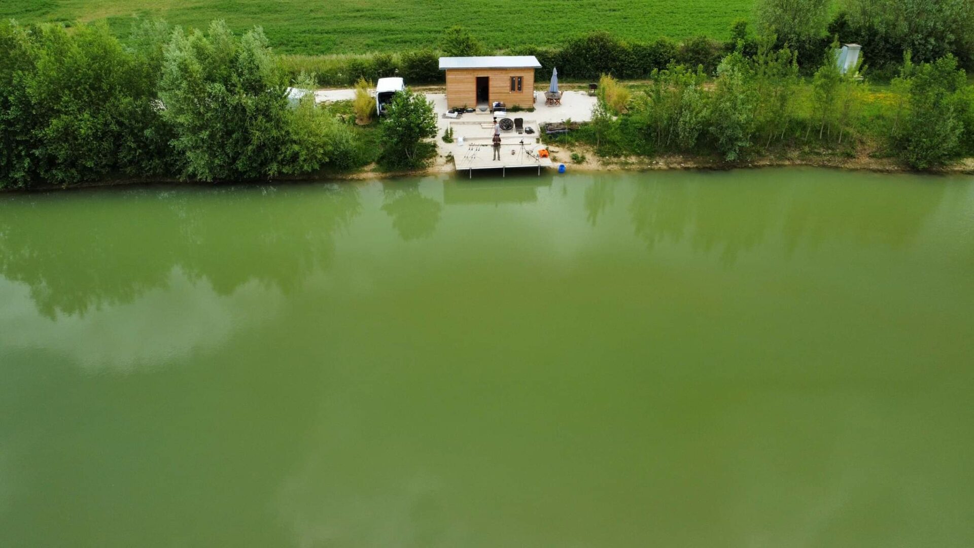 Koî Lake étang de pêche de 2ha à Rumilly-lès-Vaudes