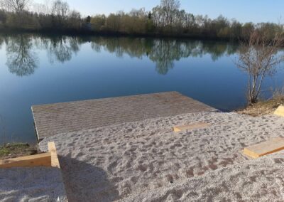 Koî Lake étang de pêche de 2ha à Rumilly-lès-Vaudes